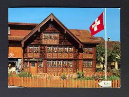 AK Appenzell Bemaltes Haus des Glockensattlers