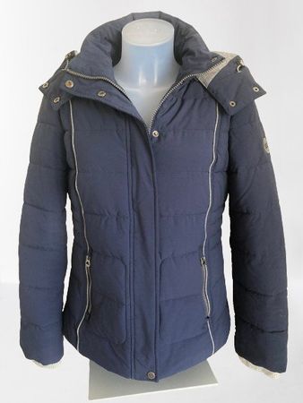 Cécil Steppjacke mit Kapuze und Zippertaschen, Gr. S
