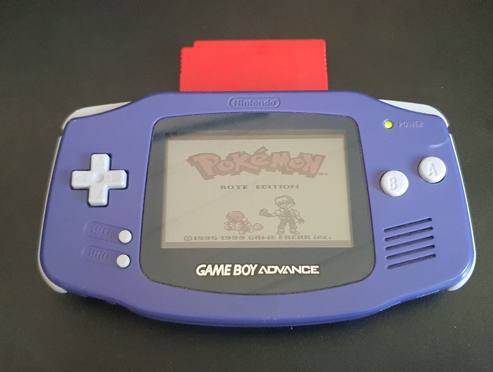Gameboy Advance + Pokémon rote & gelbe Edition ab 1.-! (Gebraucht) in ...