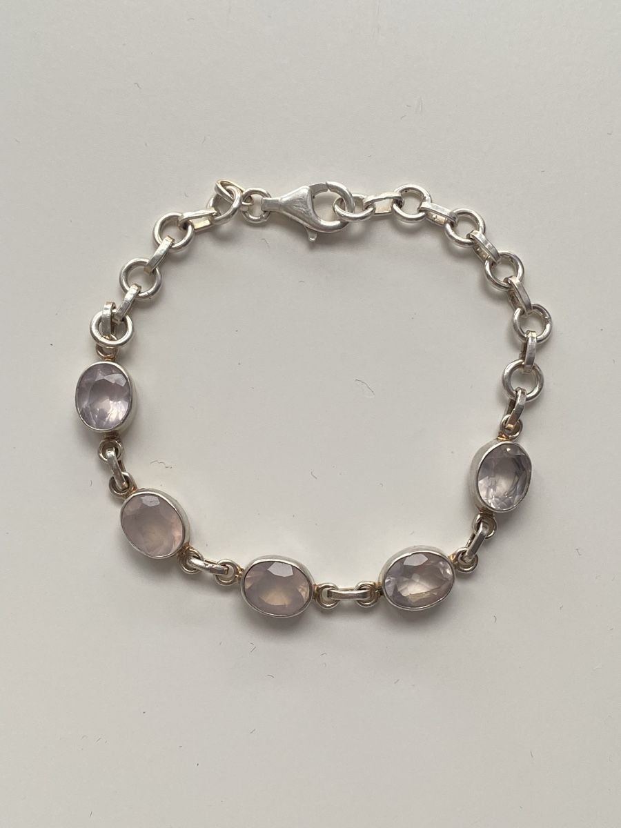 Bracciali & Braccialetti: Silber 925 Mondstein Armkette – Nuovo (secondo la descrizione) da Givisiez venduto da dor_xb9k