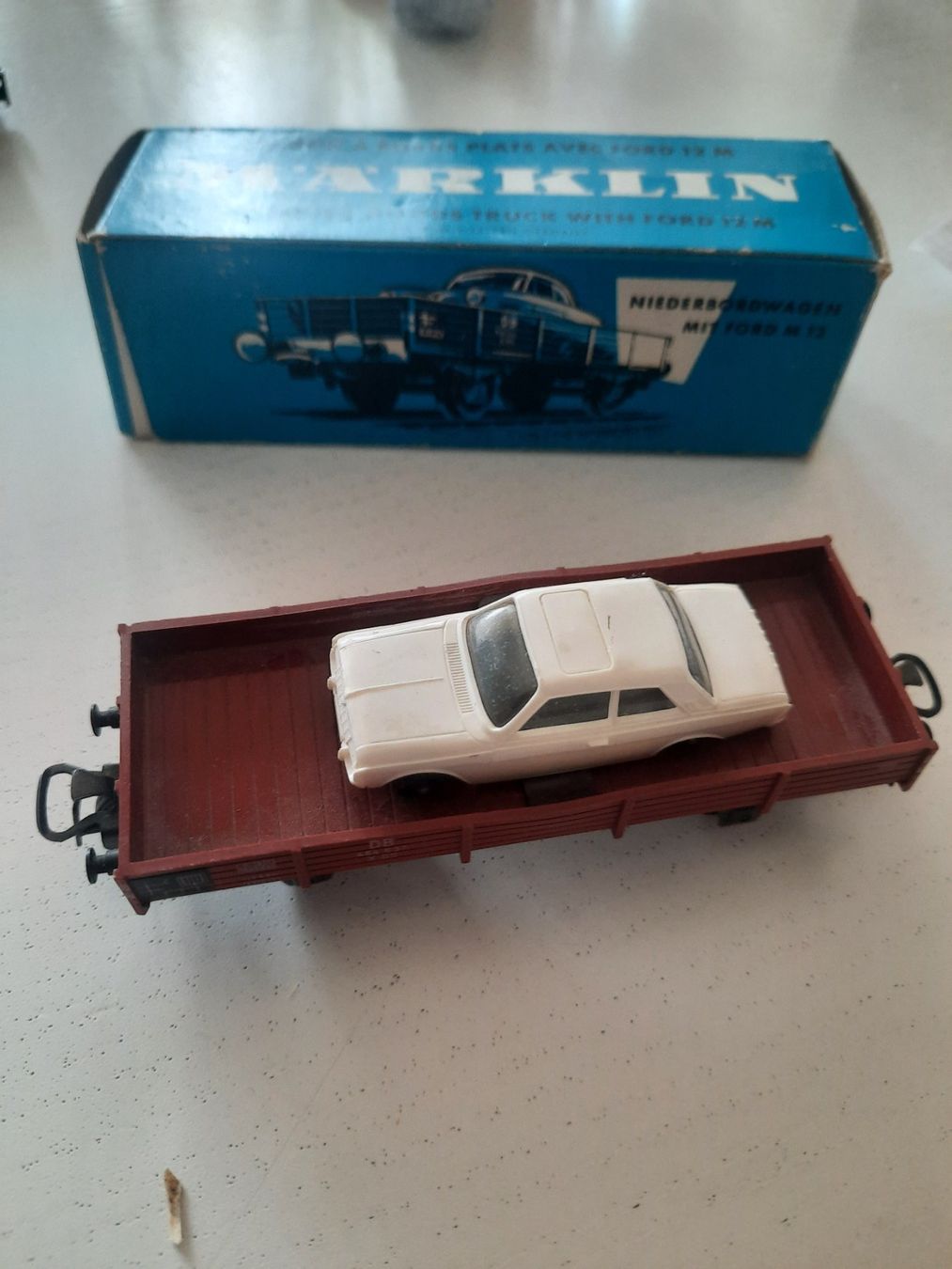 Märklin Modellini di ferrovie: Wagon Maerklin 4504 – Usato da Thônex venduto da Lasdunas
