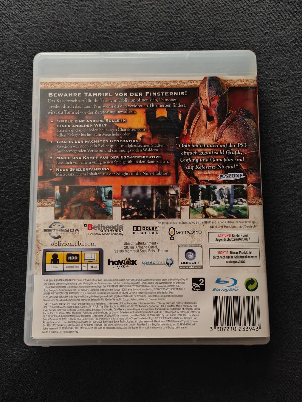 Giochi: The Elder Scrolls IV Oblivion PS3 – Usato da Dietikon venduto da Migi_97D 2