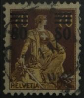 CH - Helvetia m. Schwert - SBK Nr. 135.2A.01 - offene 8
