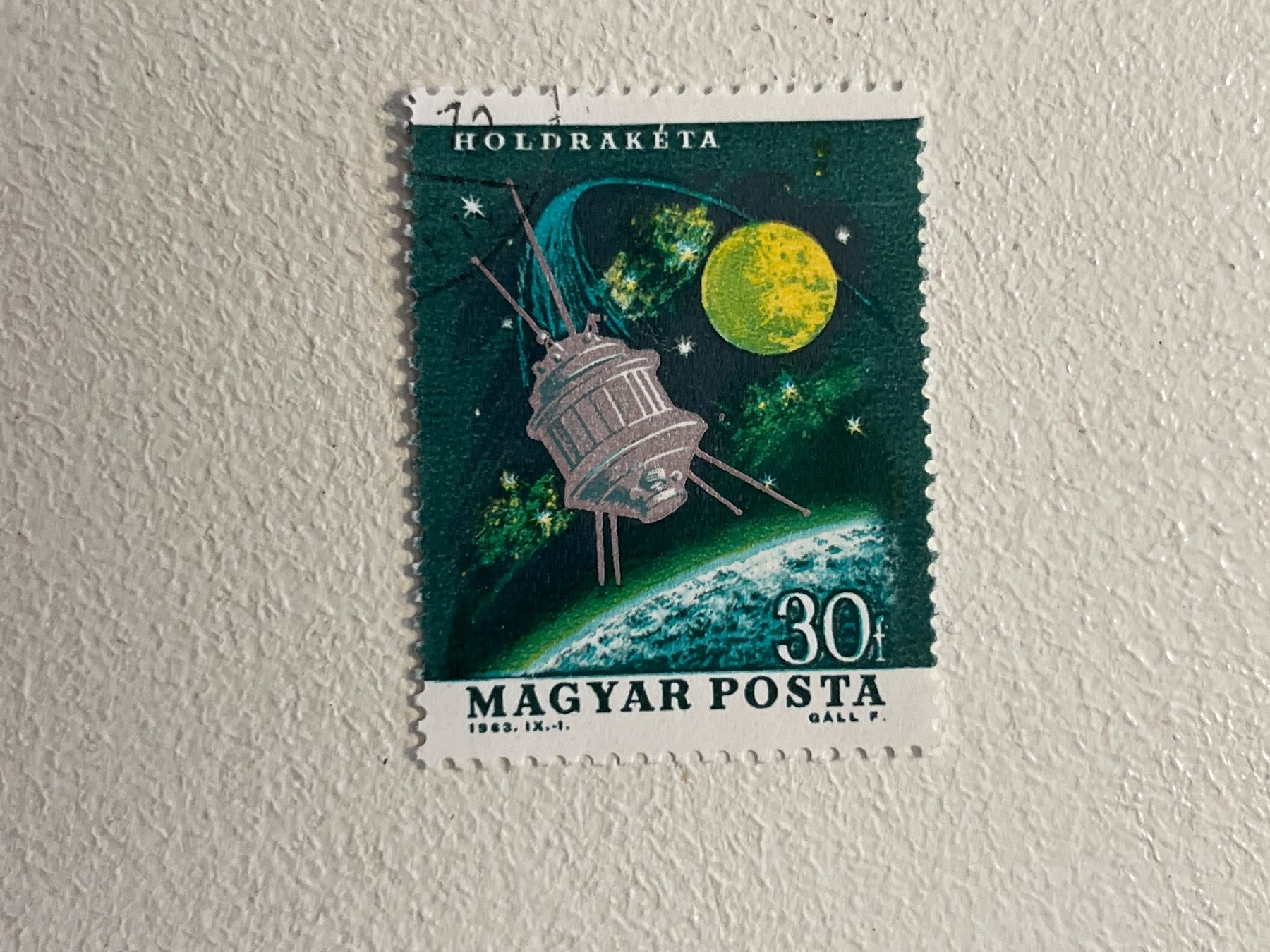 Alle Briefmarken: Cosmo und Space Theme Briefmarke – Gebraucht aus Chiasso von AzenYa