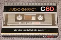 💥 NICHT ZU FINDEN! cassette Swiss made"AUDIO COMPACT C60"💥