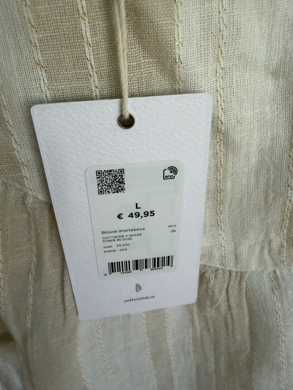 Chemisiers: Bluse Cotton Club Gr L – Neuf (Voir description) à Lohn SH par mathea 5