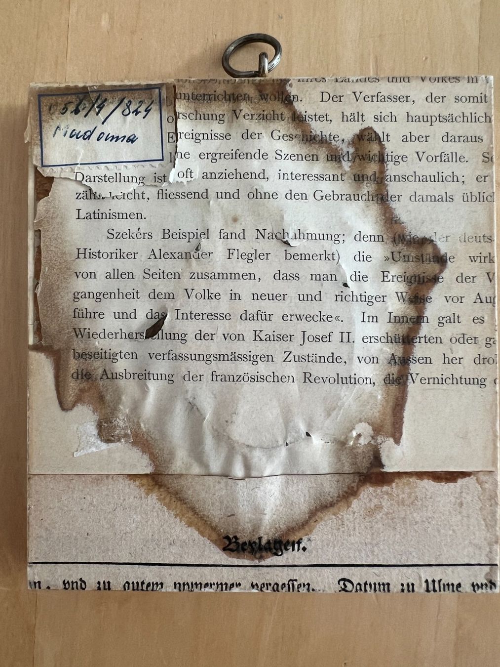 Poster & Bilder: Antikes Madonnenbild 10.5 auf 11.5 – Gebraucht aus Aeugst am Albis von gzhtox 3