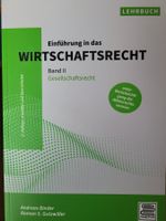 Einführung in das Wirtschaftsrecht, Band II, Binder/Gutzwill