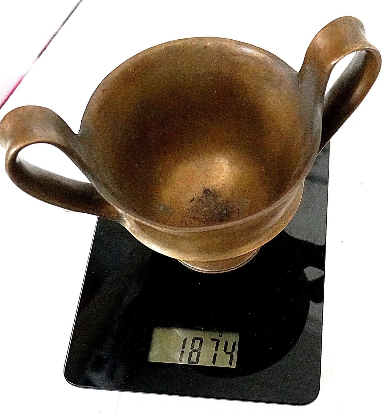 Tutte le decorazioni: Messing Kelch gross schwer – Usato da Baar venduto da 2cvbaar 3