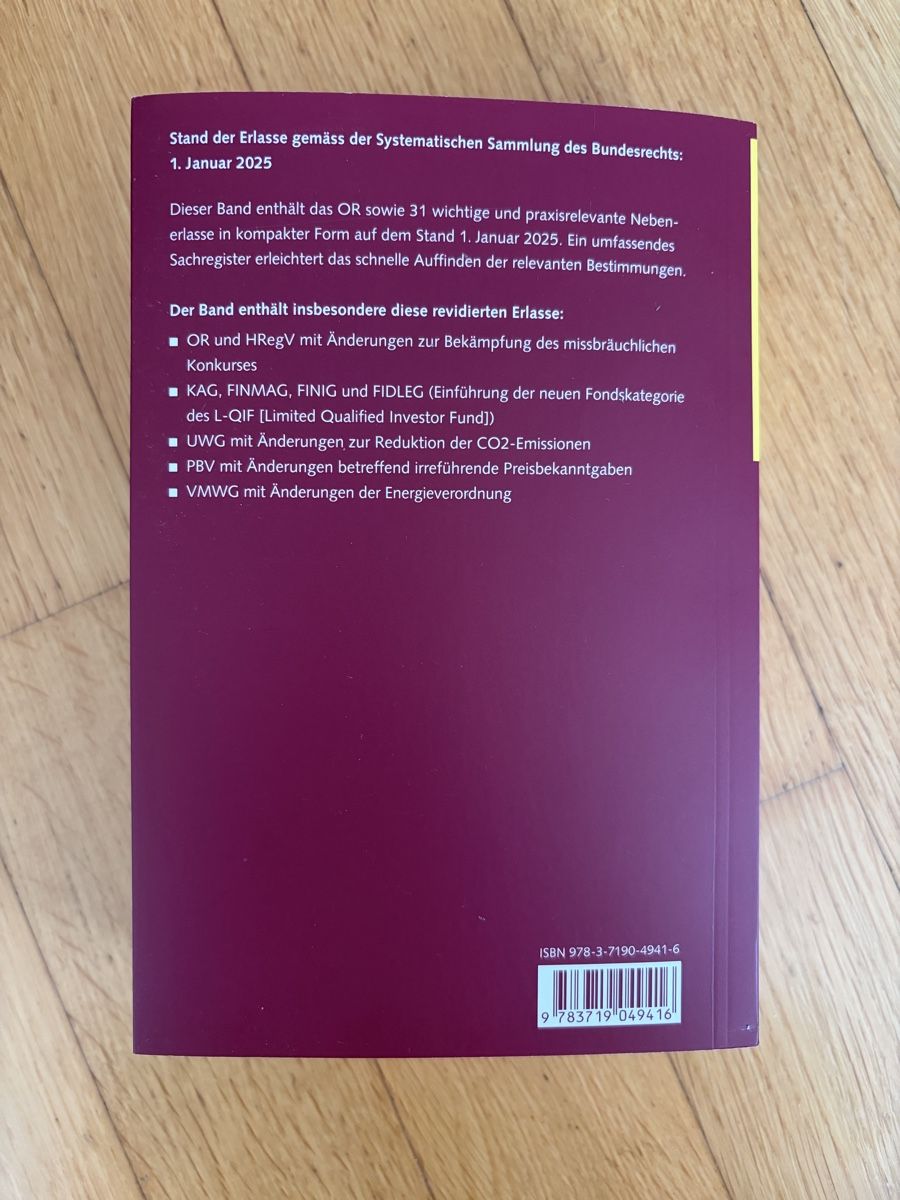Livres: OR | Obligationenrecht – Neuf (Voir description) à Bubendorf par SunnyMJ 1