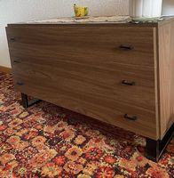 Kommode mit 3 grossen Schubladen in Holzoptik