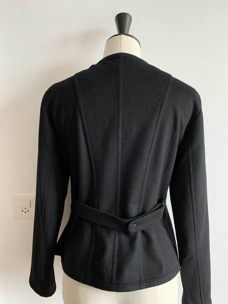 Akris Giacche: AKRIS: Eleganter schwarzer Woll-Blazer, 36 – Nuovo (secondo la descrizione) da Luzern venduto da designluzern 4