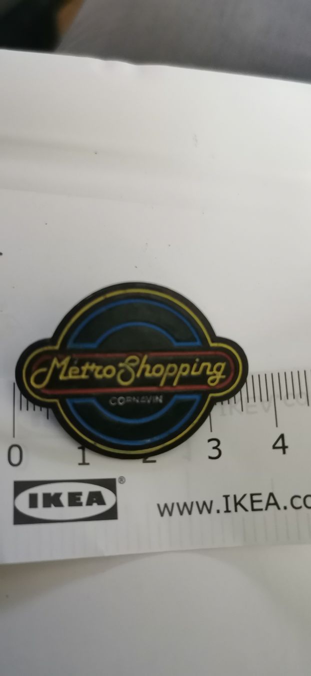 Placchette & Badge: Metro Shopping Cornavin Genève  – Usato da Genève venduto da vins50