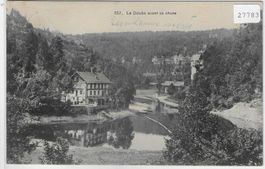 Le Doubs avant sa chute