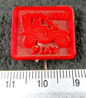 FIAT 1903 AUTO OLDTIMER ANSTECKNADEL VINTAGE PVC