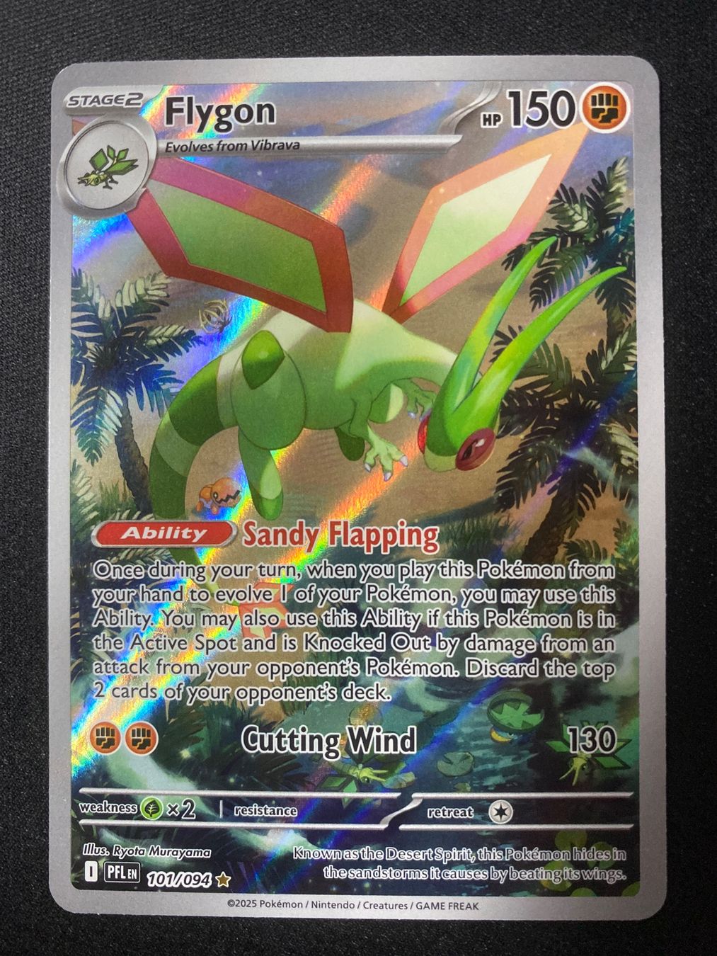 Pokémon Carte collezionabili: Flygon 101 - Libelldra - Illu. Rare - Phantasmal Flames - EN – Nuovo (secondo la descrizione) da Hausen AG venduto da Shrade