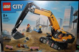 LEGO City 60420 Construction Excavator - Bagger, Neu!
