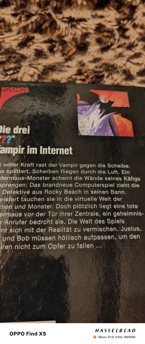 Libri: Die drei??? Vampir im Internet – Nuovo (secondo la descrizione) da Volken venduto da katz5 3
