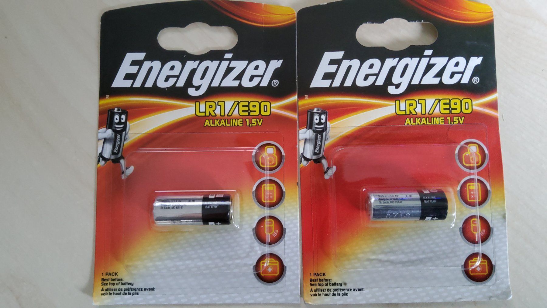 Energizer Caricatori & Batterie: Battery Energizer – Nuovo e nell'imballaggio originale da Geneve venduto da Vladko1612
