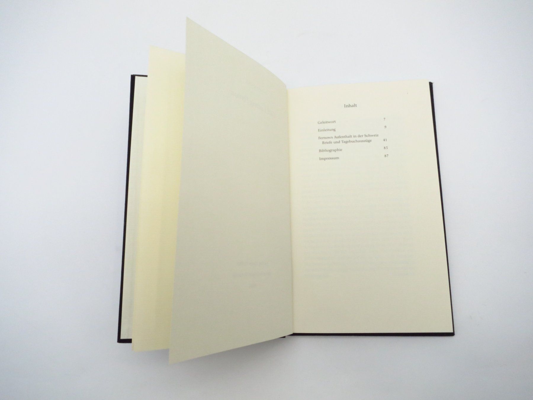 Libri: Carl Ludwig Fernow Buch – Usato da Winterthur venduto da Restwert_Winterthur 4