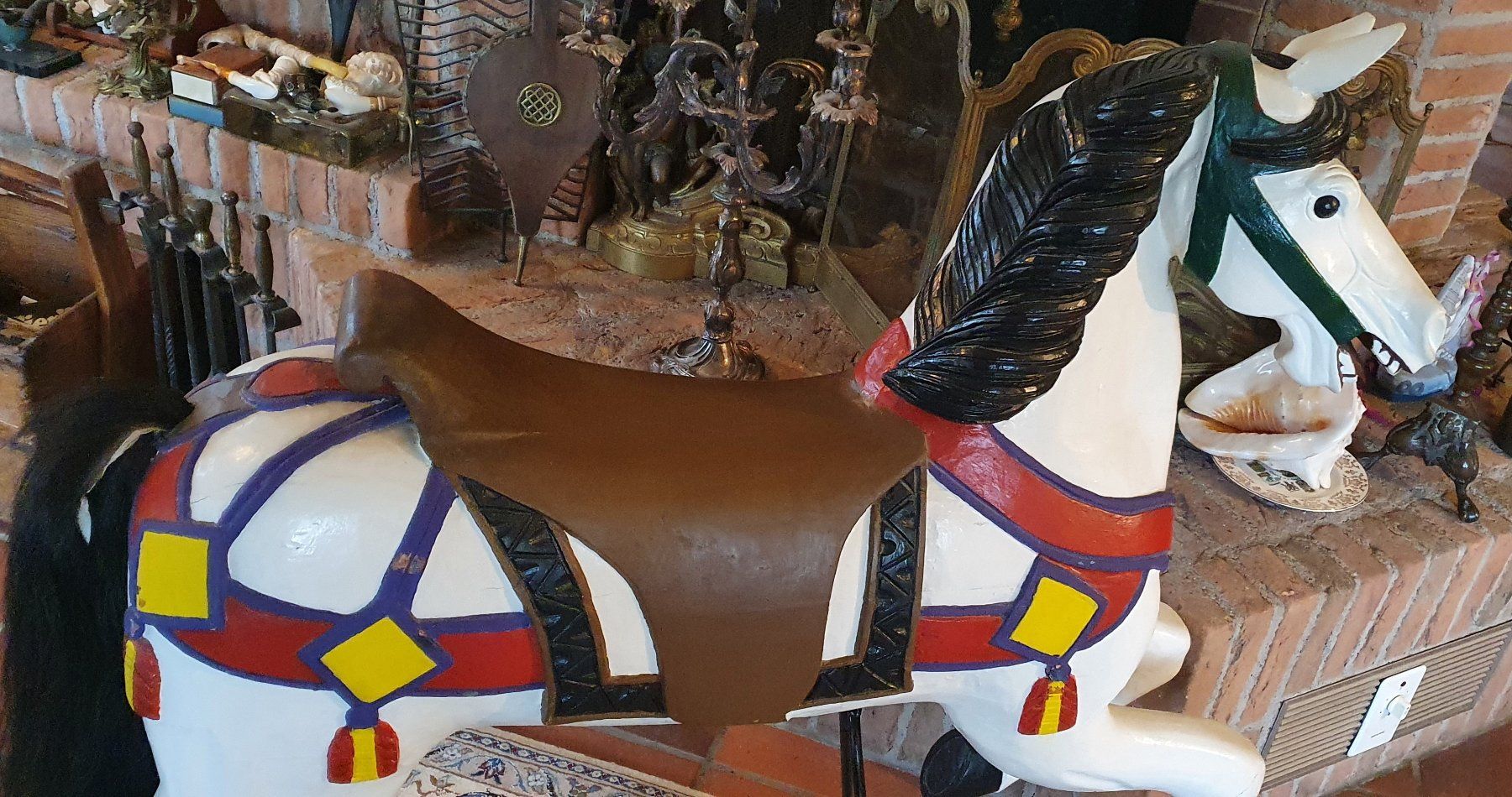 Sculptures & Statues: Echtes wunderschönes Karusellpferd – D'occasion à Gersau par pandabear01 1