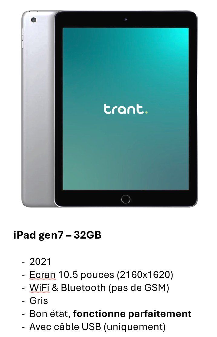 Apple Tablet PC: iPad gen7 – Usato da Satigny venduto da carbone888