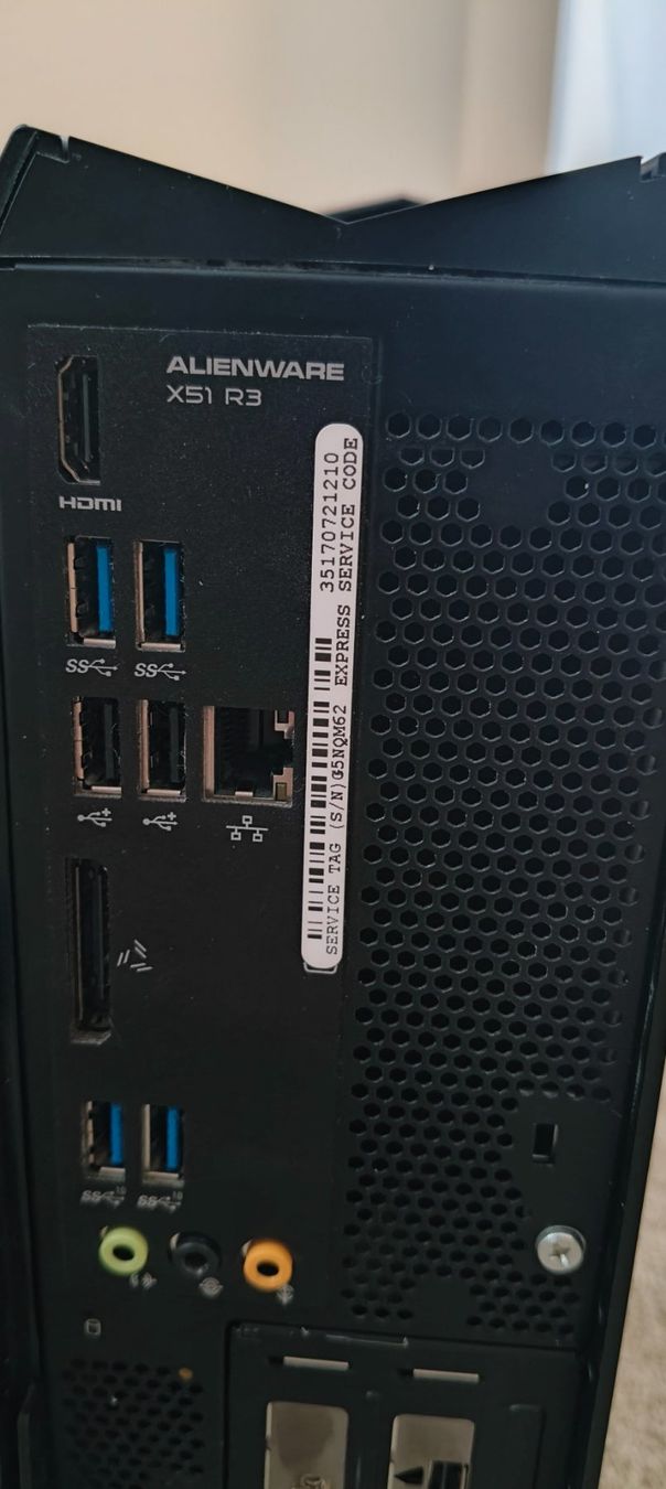 Dell Alienware X1 R3 i7-6700, 8GB, 256GB NVME, GTX 1070 8GB (Gebraucht ...