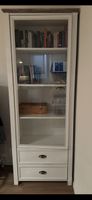 Vitrine aus Holz, weiss
