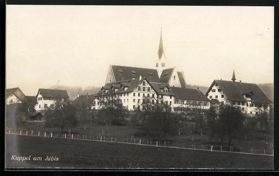 Cartes postales: AK Kappel am Albis, Blick zur Kirche – D'occasion à Berlin par bartko-reher