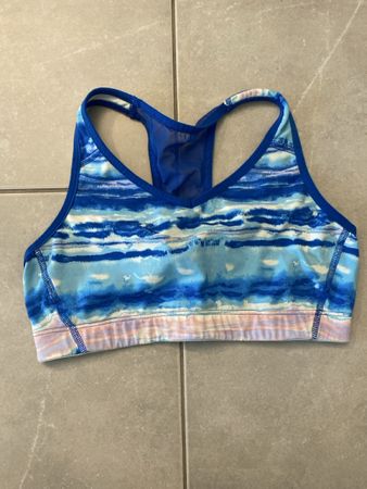Blauer Sport-BH, ca Grösse S