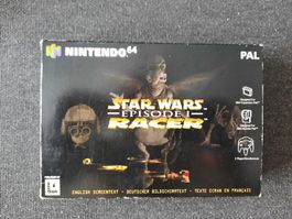Star Wars racer épisode 1 CIB + expansion pak Nintendo 64