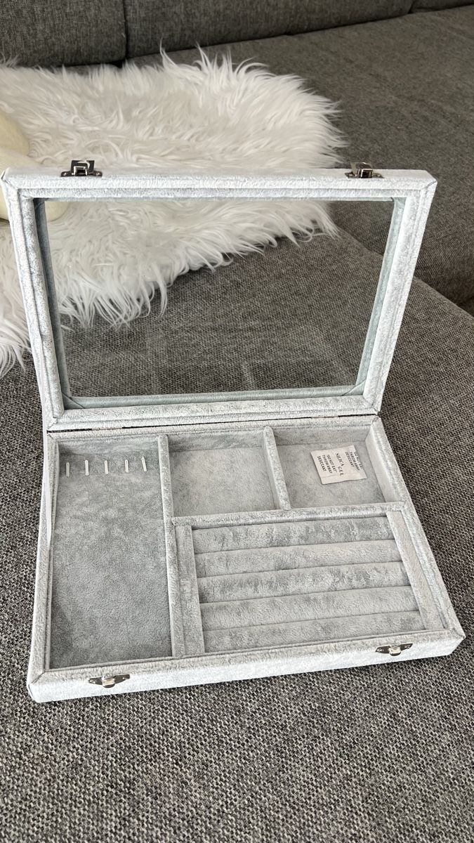 Altro in Decorazioni & Accessori: NEU! Elegantes Schmuckkästchen-Set in Hellgrau – Nuovo e nell'imballaggio originale da Zürich venduto da xsy_s55s