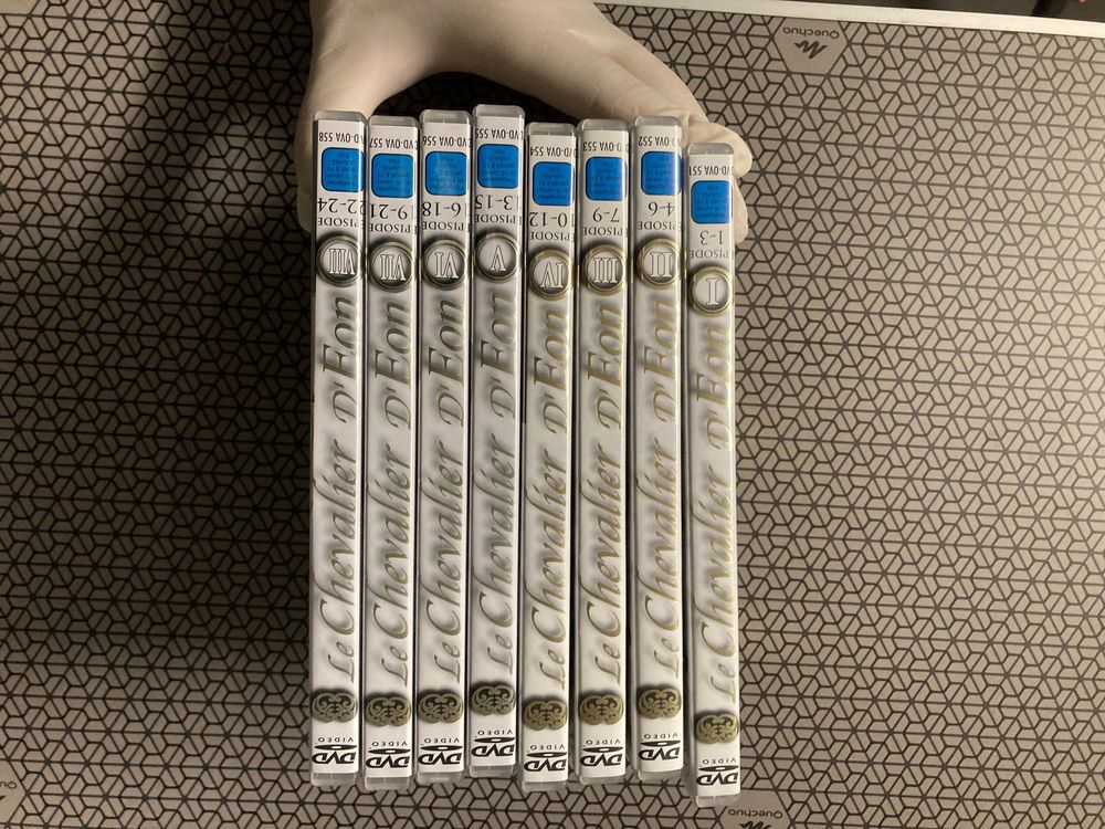 Le Chevalier D Eon, Komplette Staffel, 24 Folgen.8 DVD Anime Kaufen