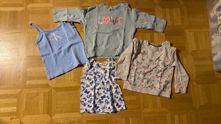 Kleiderpaket blau Gr. 86 (302)