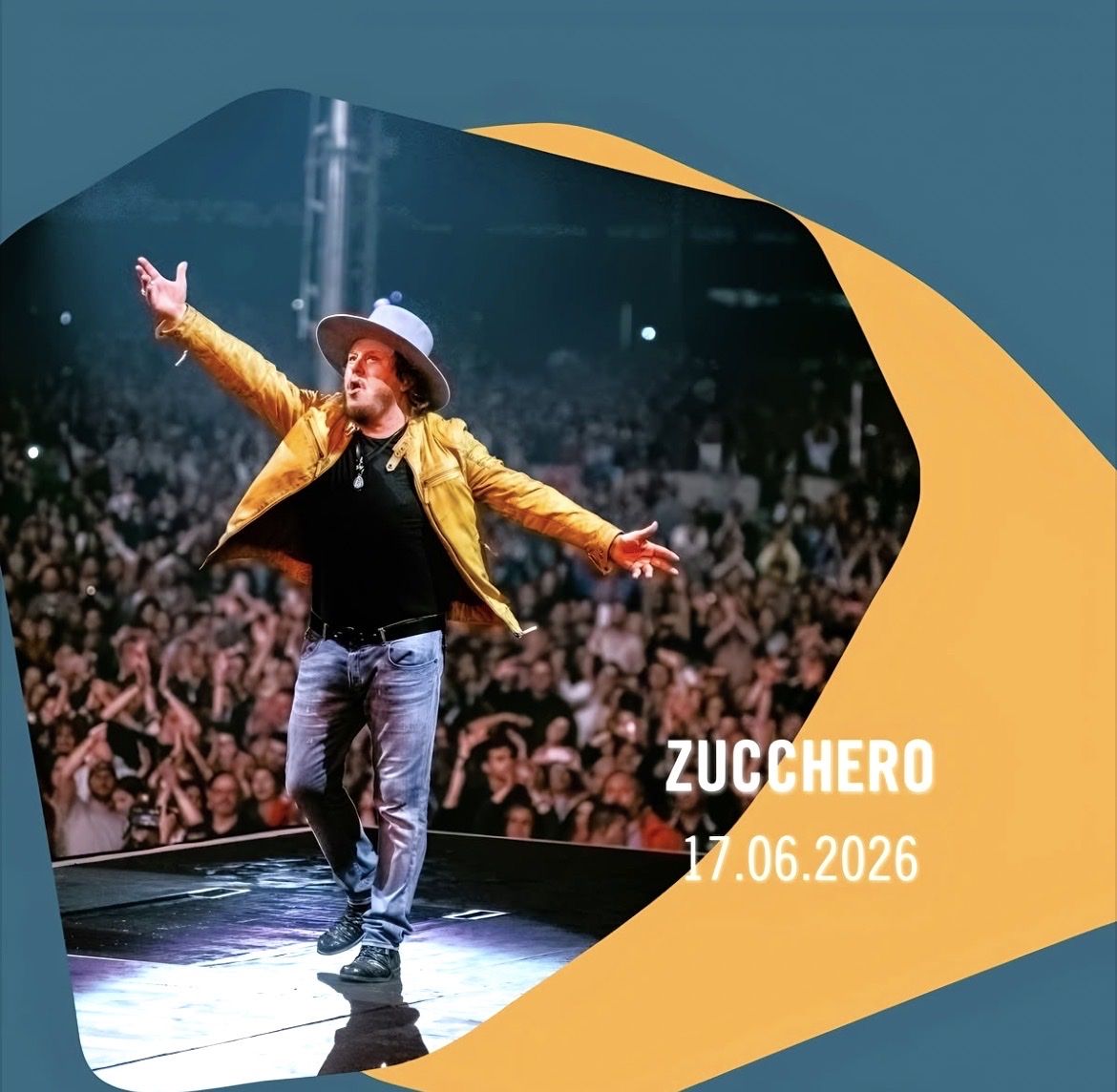 Biglietti: Zucchero ticketes 17.6.2026 – Nuovo (secondo la descrizione) da Winterthur venduto da Dany071