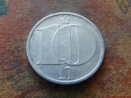 TCHECOSLOVAQUIE  10  Haleru  1983  (Z)