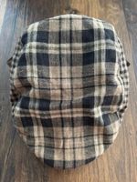 Dächlikappe braun/beige/schwarz