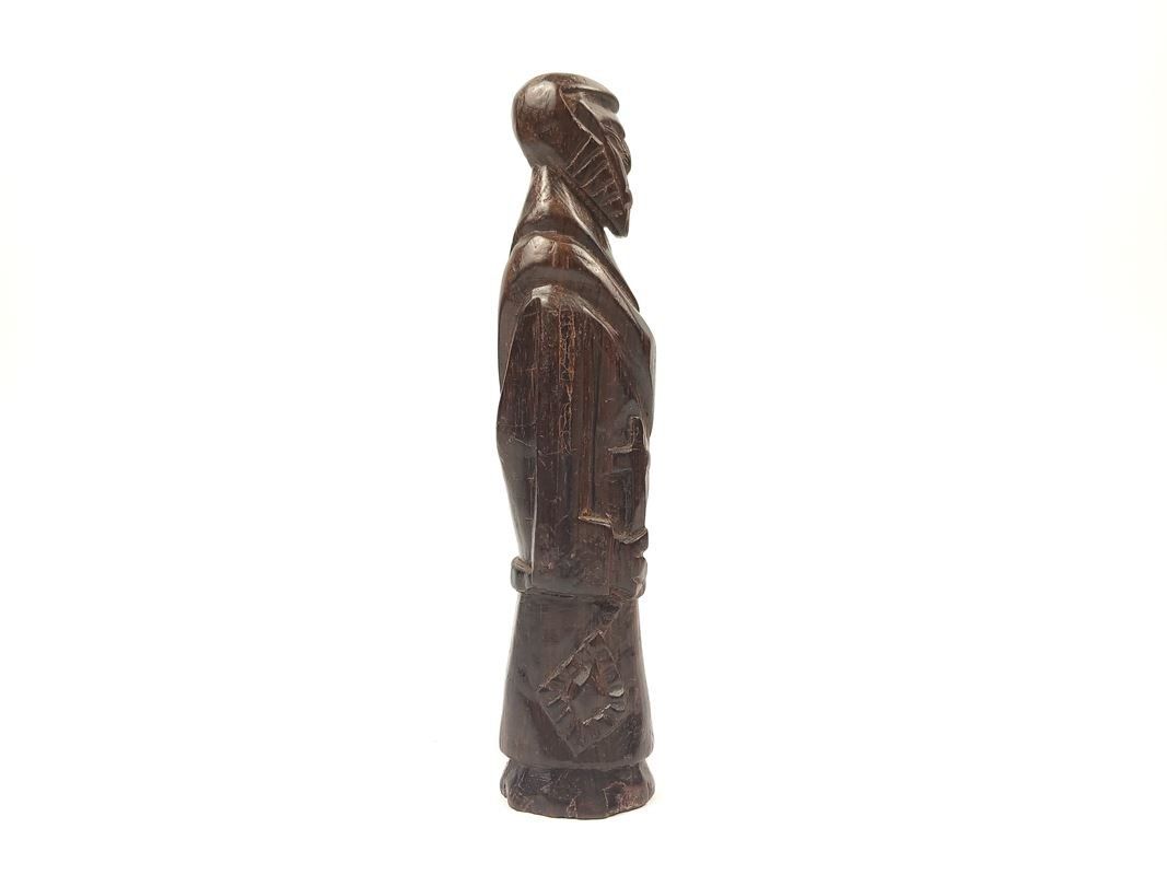 Figurines: Geschnitzte Holzfigur – D'occasion à Hünenberg par Restwert_Zug 3