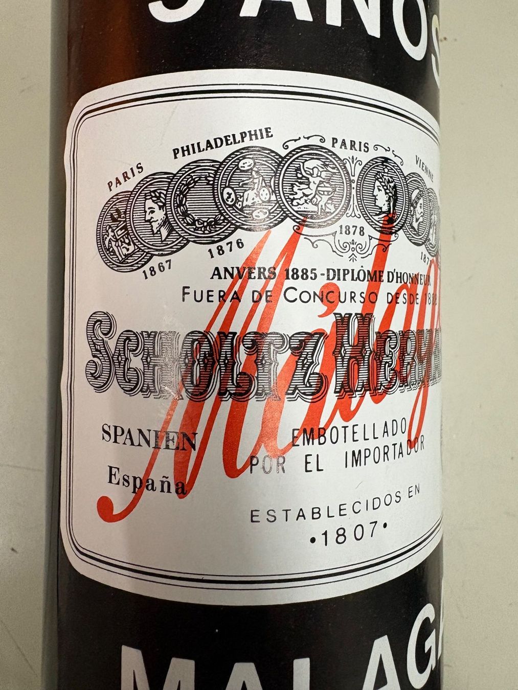 Spirituosen: 1 Flasche 1 l Malaga – Neu (gemäss Beschreibung) aus Lausen von Zotty1 3