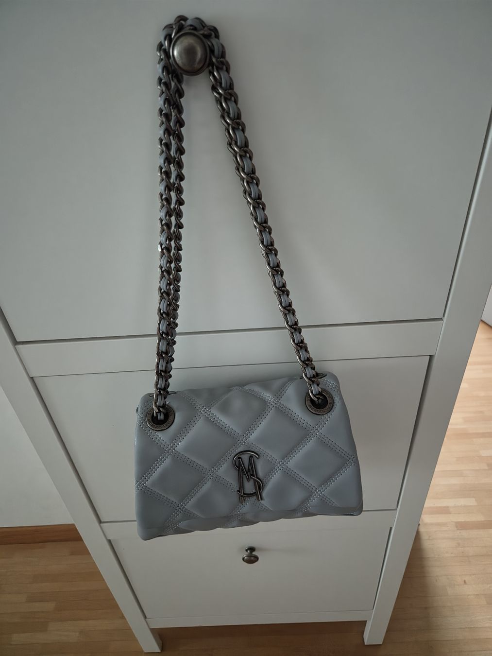 Steve Madden Borse da donna: Steve Madden Handtasche hellblau gesteppt wenig gebraucht – Nuovo (secondo la descrizione) da Romanshorn venduto da Hadrenalin 1