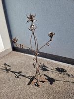 Bodenkerzenständer Eisen geschmiedet 75cm 4Kg Deko Garten