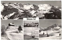 Stoos - 4 Bild AK