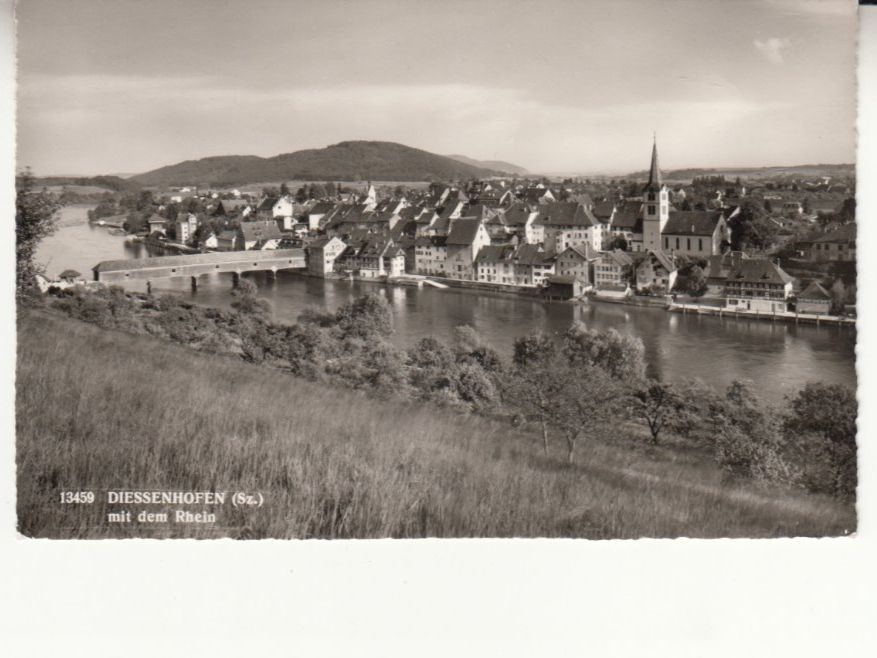 Cartoline postali: Diessenhofen 1960 – Usato da Bürglen TG venduto da StampGraf