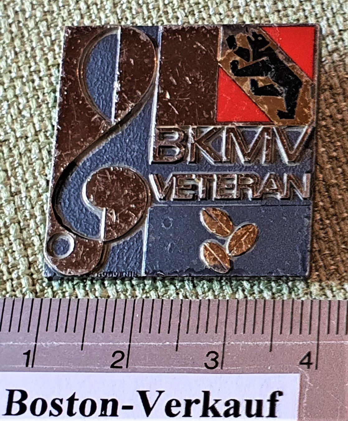 Spille & Fermagli: C832 - Musik BKMV Veteran Bern Schweiz – Usato da Reinach BL venduto da Boston-Verkauf 2