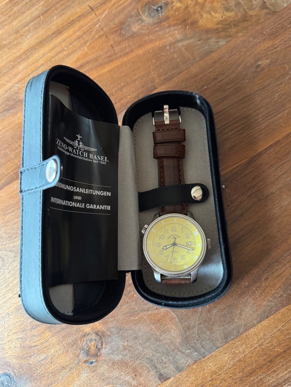 Orologi: Ältere Pilotenuhr, Zeno Watch Fellow Oversized, Automatic – Usato da Rünenberg venduto da Kopflaus81 1