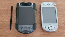 2x Vintage Pocket PC Palm: Compaq iPaq 3970 & HTC SPV M1000