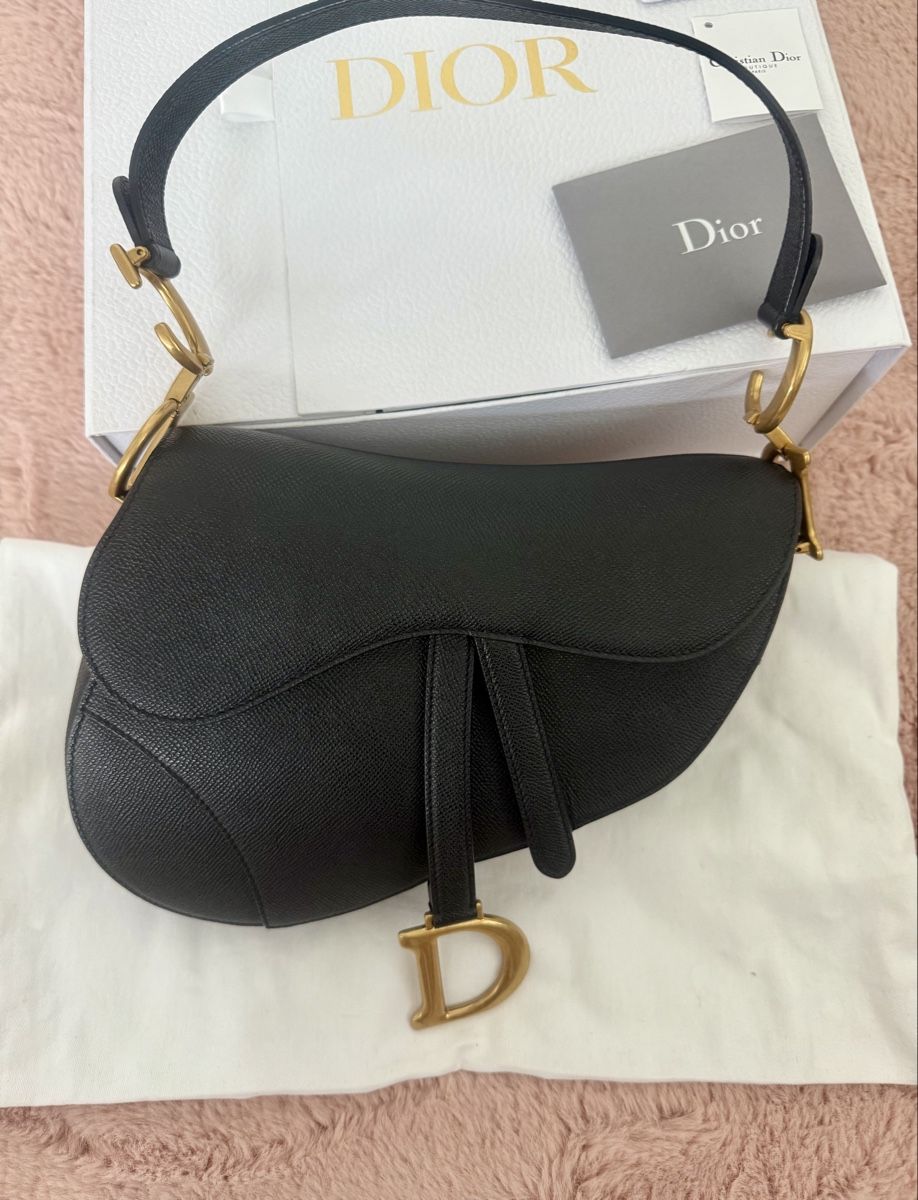 Dior Borse da donna: DIOR Saddle Bag in Schwarz – Usato da Subingen venduto da joyselina