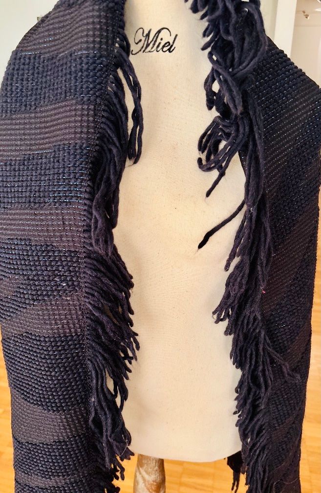 Jimmy Choo Foulard & Sciarpe: JIMMY CHOO schwarz/blau Schal. – Nuovo (secondo la descrizione) da Zurich venduto da MX1000 5