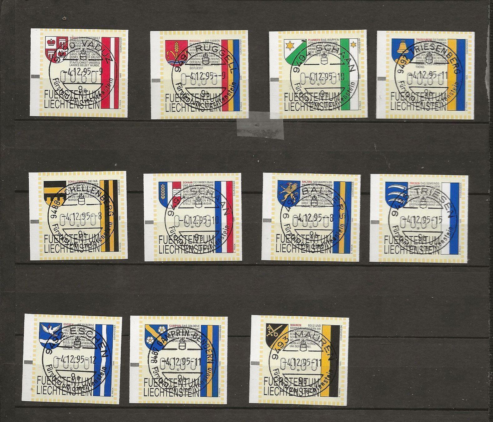 Alle Briefmarken: FL FDC Année 1995 ** – Neu (gemäss Beschreibung) aus Sion von PierreP01 1