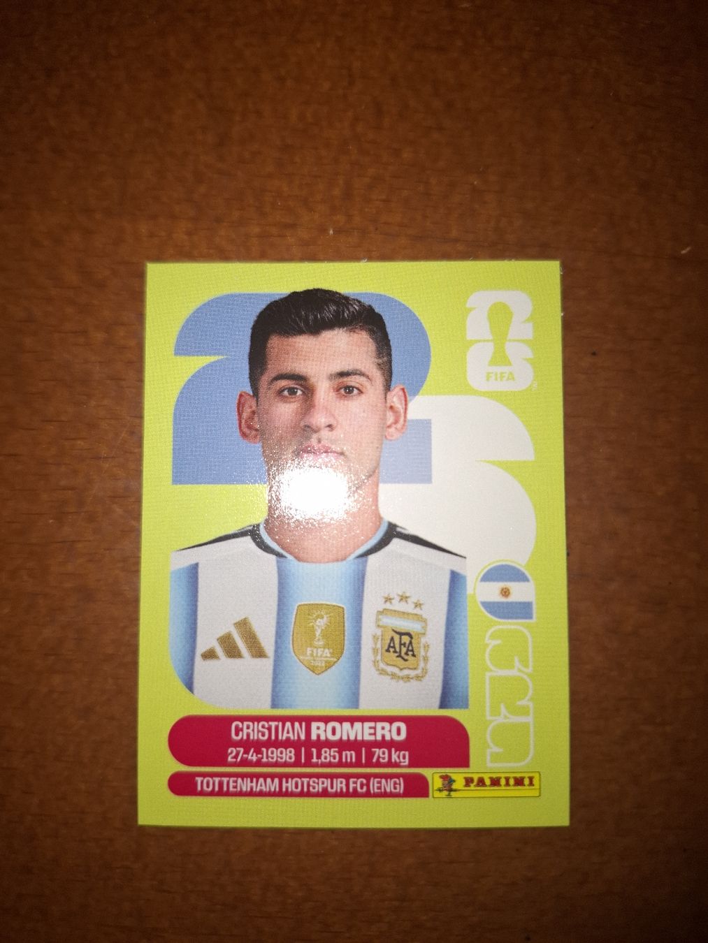 Panini Carte collezionabili: Paninibild ARG 4 Cristian Romero – Nuovo (secondo la descrizione) da Auw venduto da jea.12
